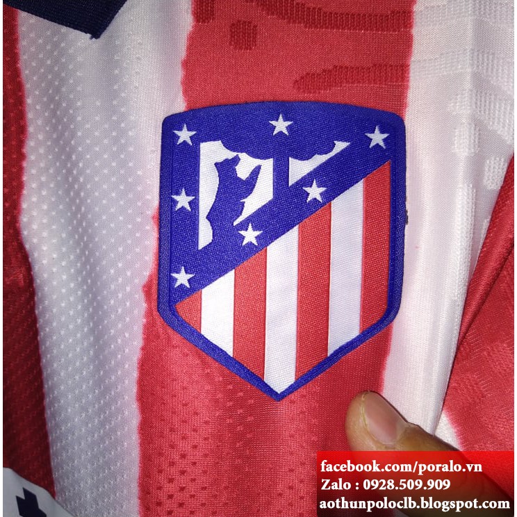 BỘ ÁO ĐẤU ATLETICO MADRID 2020/21 - MÃ SP : AD_ATM_20_21_HOME_SF