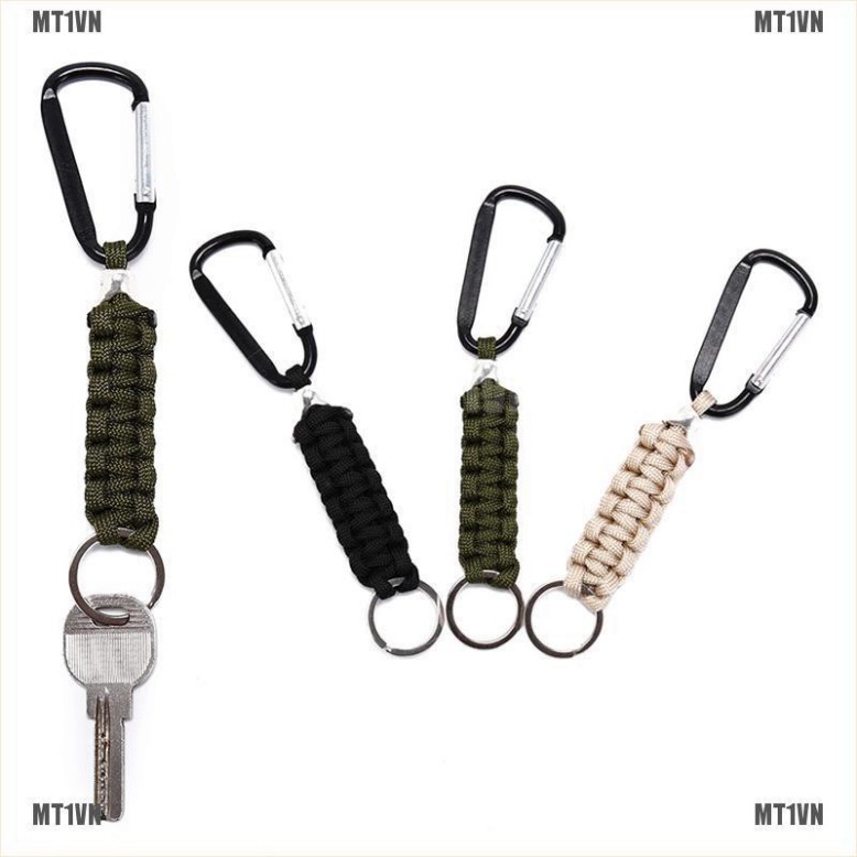 Sale 69% Móc chìa khóa dạng dây paracord sinh tồn tiện lợi, Army green Giá gốc 24000đ- 118B40-2