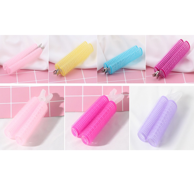 Dụng Cụ Uốn Xoăn Tóc Tự Dính Tiện Dụng