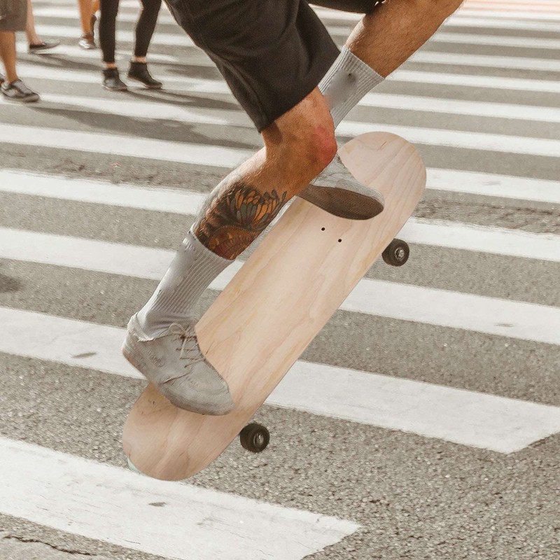 Ván trượt gỗ 8 lớp 8 inch đơn giản