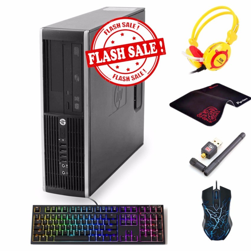 Máy tính Doanh Nghiệp HP 8300 Elite SFF (Core I7 3770, Ram 16GB, SSD 480GB, HDD 4TB) + Quà Tặng - Hàng Nhập Khẩu | BigBuy360 - bigbuy360.vn