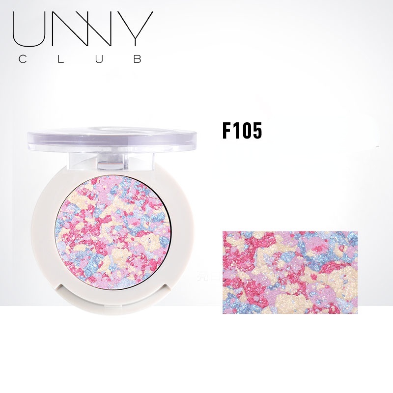 UNNY CLUB Bảng Phấn Mắt Đơn Sắc Ánh Ngọc Trai Nhung Mịn M119 S109