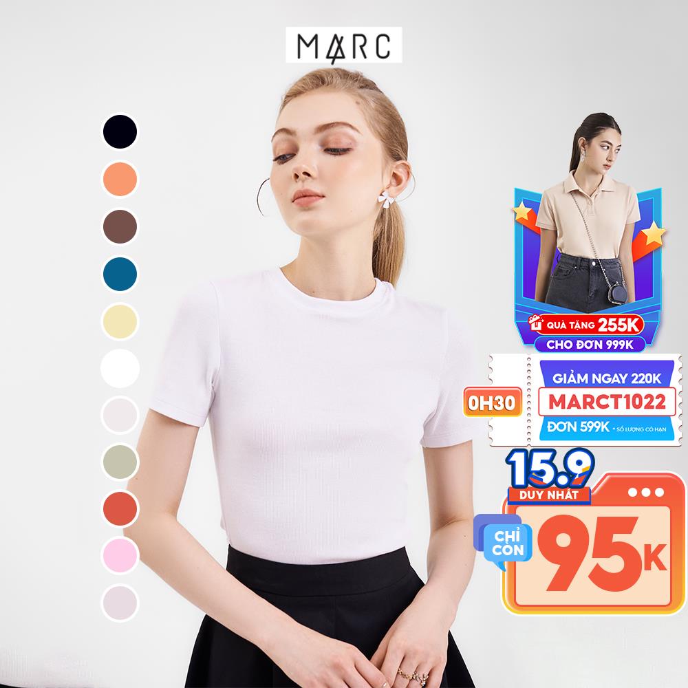 Áo thun nữ MARC FASHION basic form ôm CBTN058722