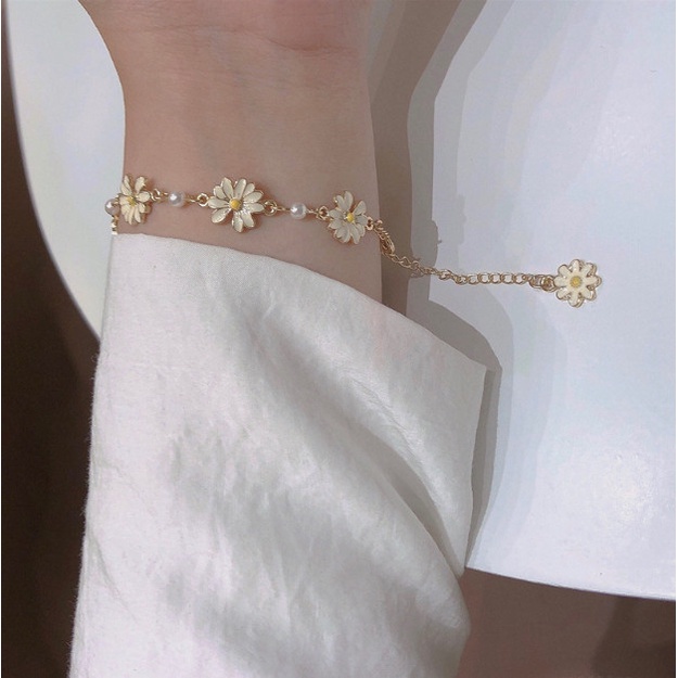 Lắc tay nữ mạ vàng nhiễu mẫu tiểu thư sang chảnh BAG U LTVANGMIX54