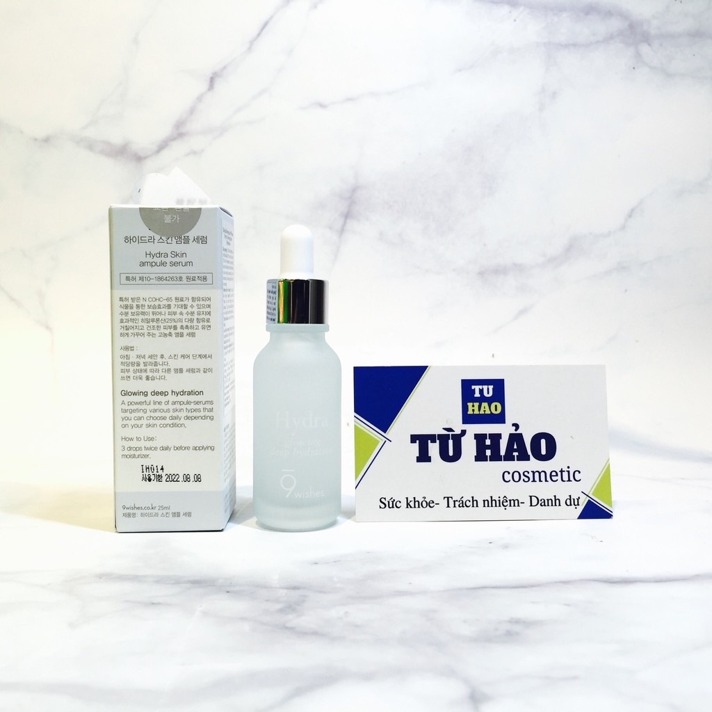 Tinh Chất Serum Dưỡng Ẩm Sâu 9 Wishes Skin Ampule Serum 9Wishes 25ml