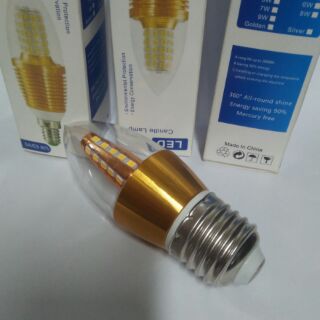 BÓNG LED NẾN 5W ĐUI E14, E27