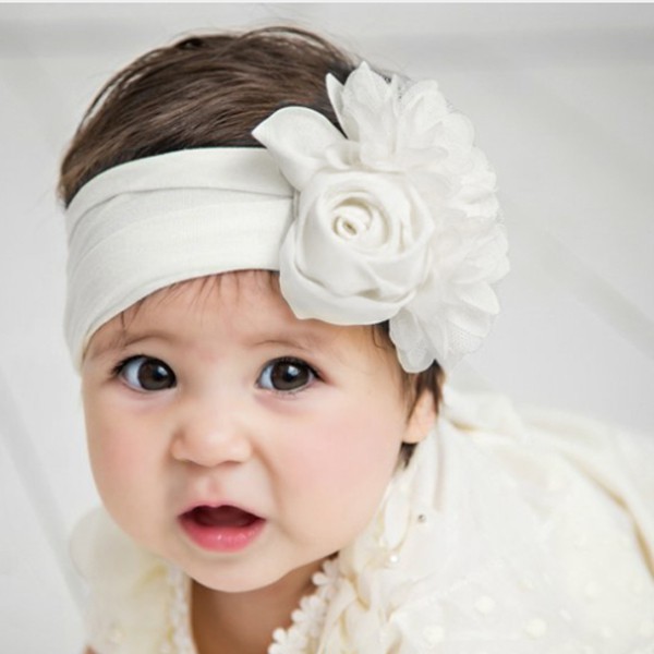 Băng đô turban bé gái hàng đẹp như ảnh co giãn tốt AHBĐ30