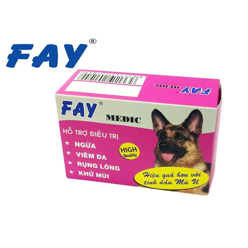 XÀ BÔNG CỤC FAY MADIC HỖ TRỢ GHẺ NGỨA - VIÊM DA Ở CHÓ MÈO - HAYUMI