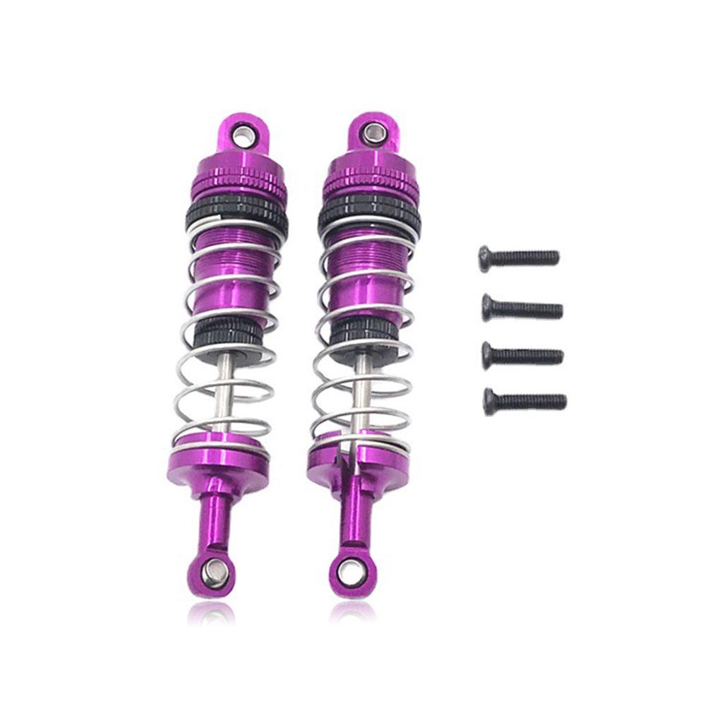 Set 2 Phụ Kiện Giảm Xóc Bằng Kim Loại Thay Thế Cho Xe WLtoys 124018 124016 124017