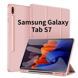 Bao da máy tính bảng nắp gập bảo vệ cho Samsung Galaxy Tab S7 Plus Sm-T870 T875 Sm-T970 T975 11 / 12.4 Inch