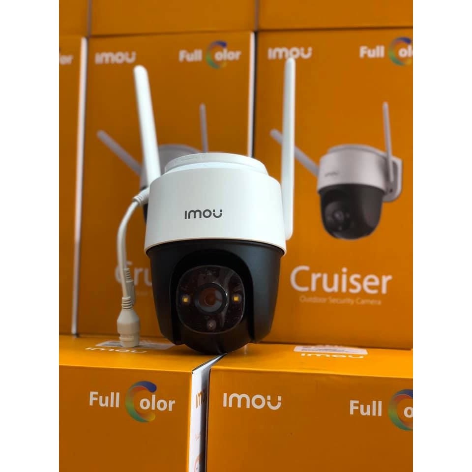 Camera Wifi Không Dây Siêu Nét Xoay 360 Ngoài Trời Có Màu Đêm Imou IPC S42FP 4Mp, S22FP 2Mp ,A22Ep, A42P 4Mp- Chính Hãng