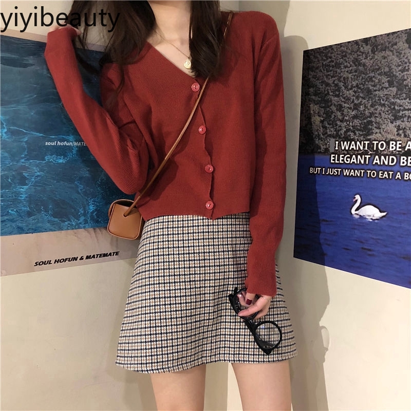 Áo Khoác Len Cardigan Tay Dài Dáng Rộng Thời Trang Mùa Xuân Cho Nữ | BigBuy360 - bigbuy360.vn