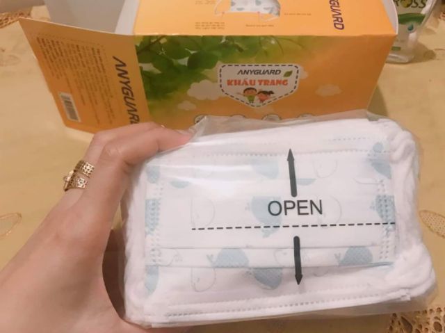 Khẩu trang trẻ em Anyguard | BigBuy360 - bigbuy360.vn
