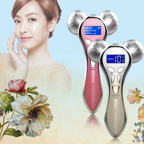 Máy massage nâng cơ mặt điện xung 4D KM-828 - Pin sạc