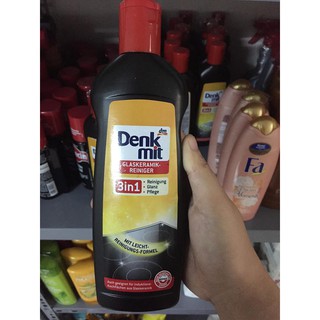 Dung dịch vệ sinh mặt kính bếp từ, bếp điện denkmit glaskeramik 300ml