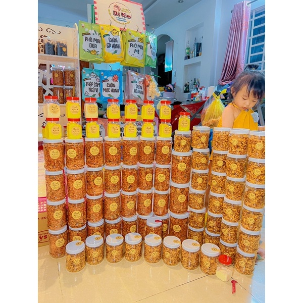 Combo bánh tráng phơi sương muối tép hành phi 80k  .