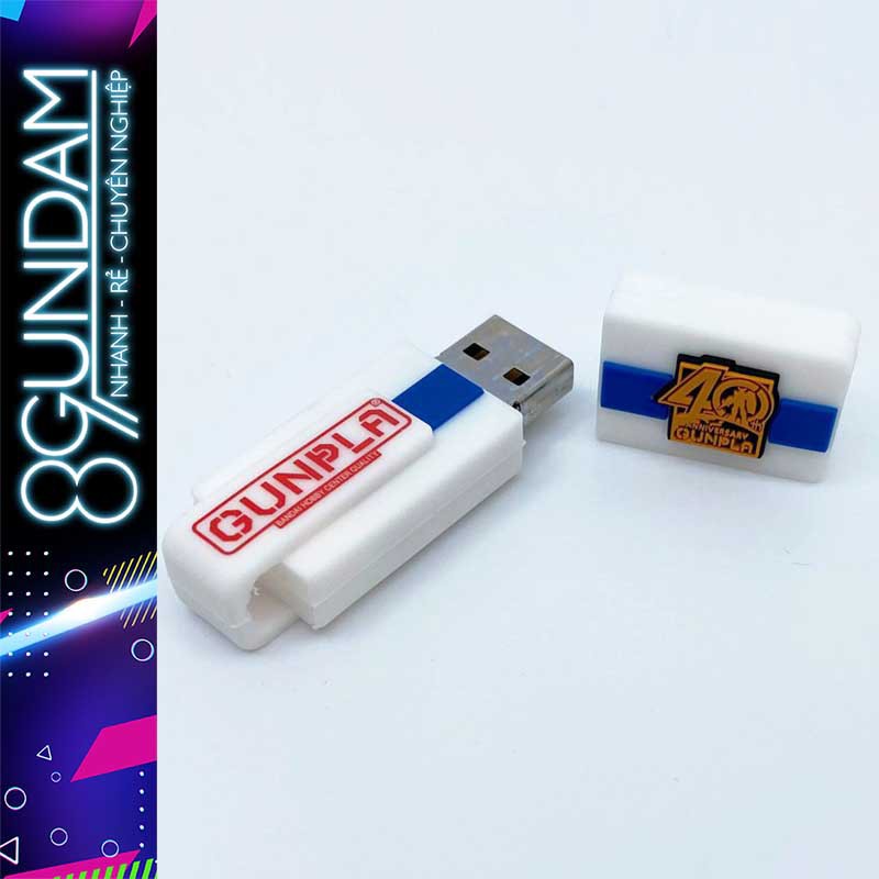 Thẻ nhớ USB 16GB Kỉ Niệm Gunpla 40 Năm Bandai