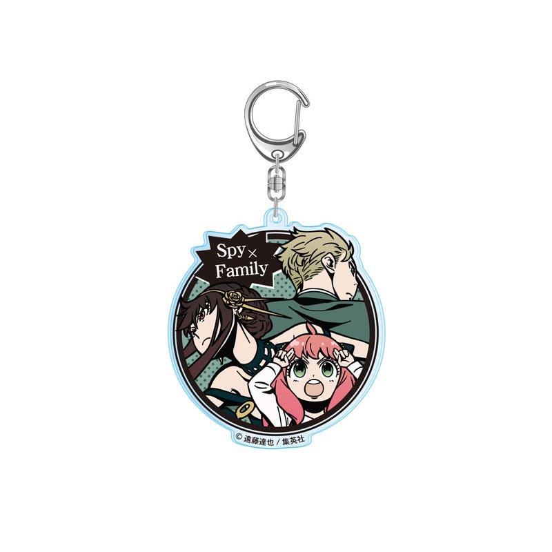 Yyds Móc Khóa Acrylic Hai Mặt Hình Anime SPY FAMILY Twilight Anya Yor Forger Dễ Thương Làm Quà Tặng