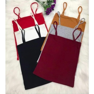ÁO 2 DÂY TIVI COTTON LỤA