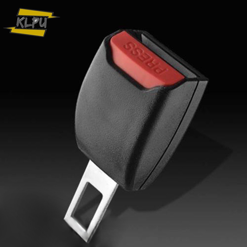 COD# 2Pcs Fashion Accessory Universal Car Seat Belt Plug Buckle Extension Clip Alarm Stopper Canceller #VN