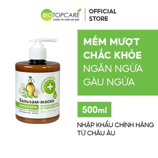  Dầu xả Domashnij Doctor óng mượt và chắc khỏe chiết xuất Men bia và dầu ô liu 500ml
