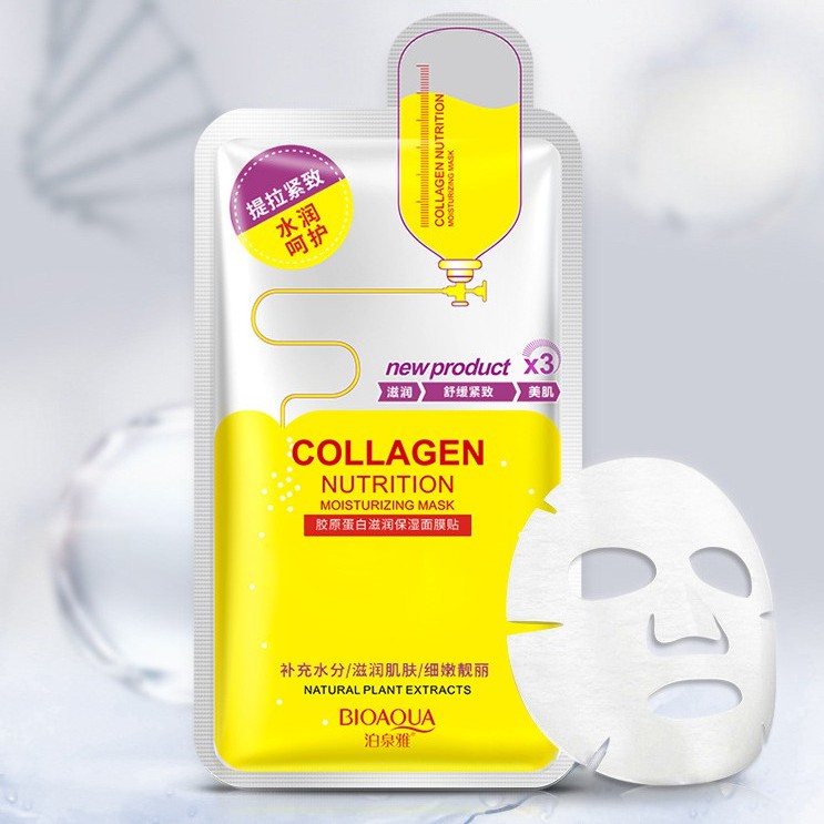 Mặt nạ BIOAQUA COLLAGEN NUTRITION MASK