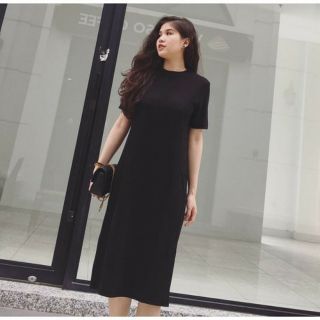 Váy suông bigsize dáng dài hàng quảng Châu(Đen)