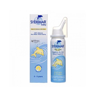 Dung dịch nước muối biển xịt mũi cho trẻ Sterimar 50ml