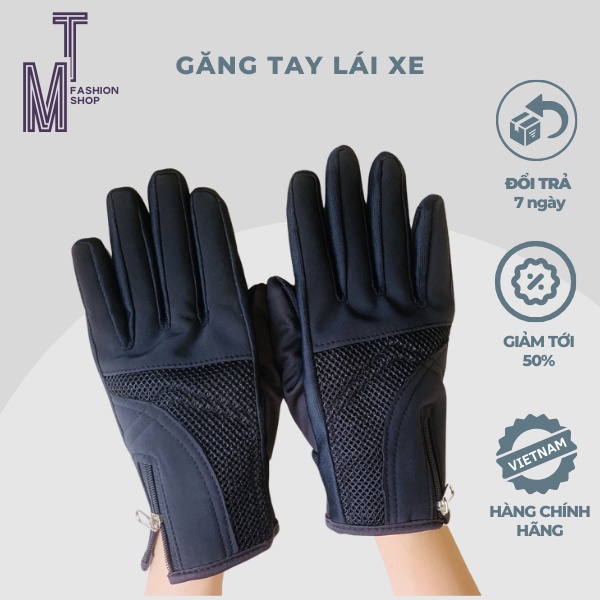 Găng Tay Lái Xe Chống Trượt  Bao Tay Tập Gym Đi Phượt Lái Xe Đa Năng