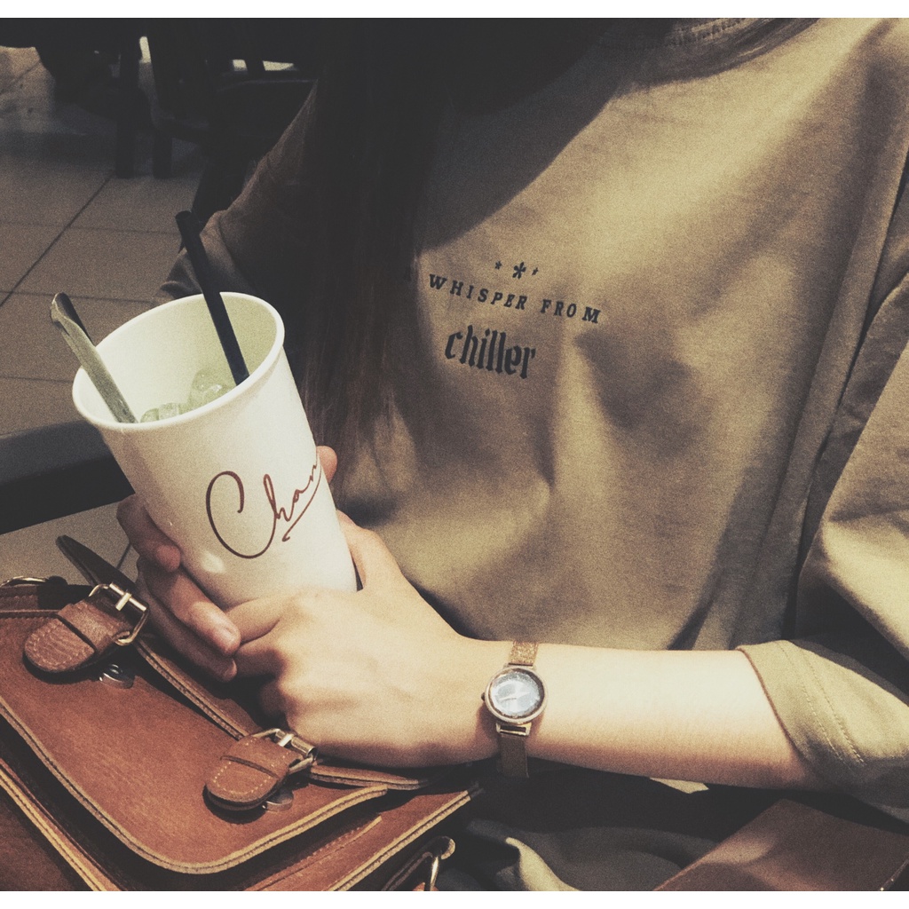 Áo thun CHILLER / Chill, homies / Localbrand form rộng tay lỡ / Oversized / Unisex.