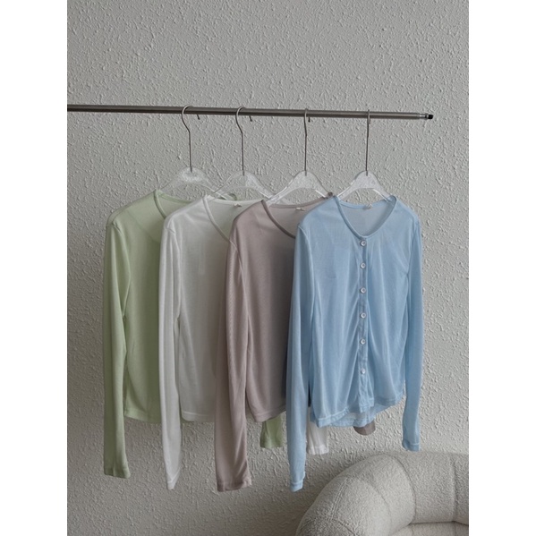 Set áo khoác mỏng kèm 2 dây