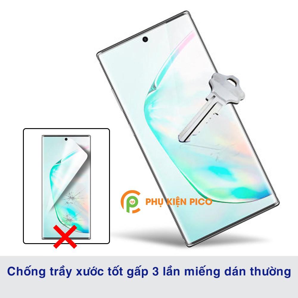Dán màn hình Samsung Note 10 Plus full màn trong suốt PPF chính hãng Mibo - Dán dẻo Samsung Galaxy Note 10 Plus