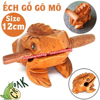 Ếch Cóc Gỗ Gõ Mõ Tạo Âm Thanh Loại Lớn
