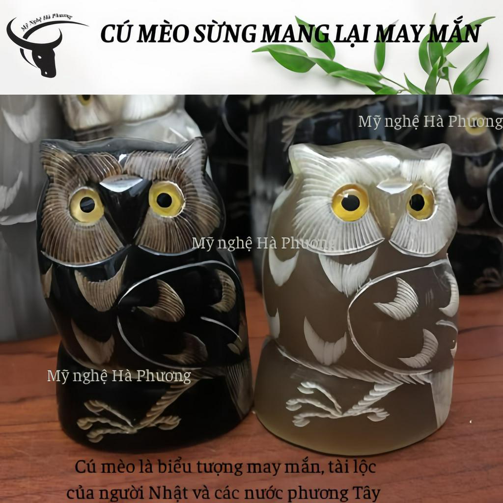 Cú mèo sừng - biểu tường may mắn của Nhật Bản và các nước phương Tây