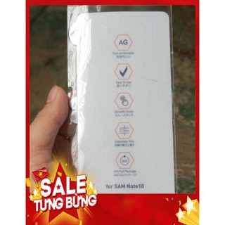 [SALE THÁNG 9] Dành Riêng Cho SamSung Note 10/Note 10plus - PPF Nhám Full Màn Chống Vân Tay – Chống Vỡ Kính