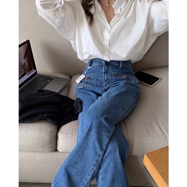 Quần jean Hàn 2túi