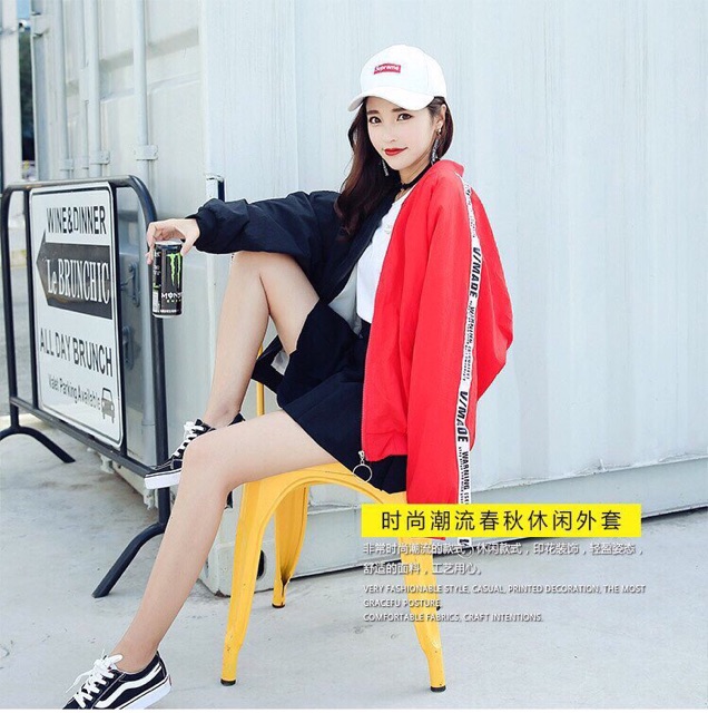 Áo khoác 2 màu tay dây | BigBuy360 - bigbuy360.vn