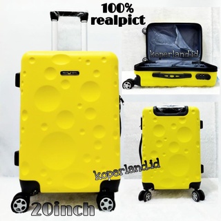 Image of Promo Koper POLO 20inch koper kabin koper hardcase murah tidak mudah pecah