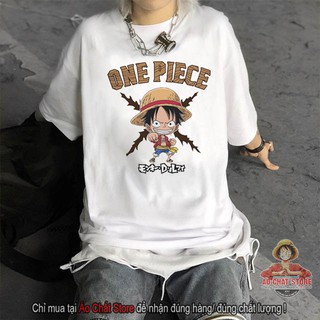Áo thun tay lỡ form rộng đẹp - Áo One Piece luffy tay lỡ unisex AC21