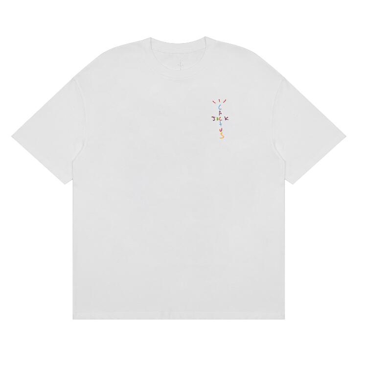 Áo Thun Cotton Tay Ngắn In Hình Travis Scott Xương Rồng Thời Trang