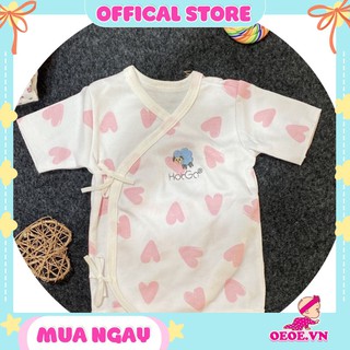 Áo sơ sinh cột dây/áo hotga cột dây newborn 3-6kg