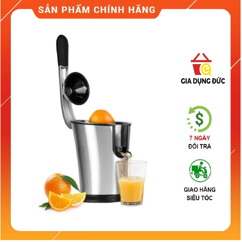 Máy vắt cam Caso CP330 Pro, máy ép cam chanh bưởi khung Inox công suất 160w, dễ dàng tháo rửa, vệ sinh ĐỨC