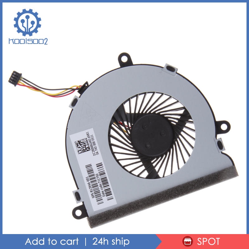 Quạt Tản Nhiệt CPU 4 Dây Koolsoo2 Cho HP 15-A 15-BS 15-AC 15-AF 15-AY