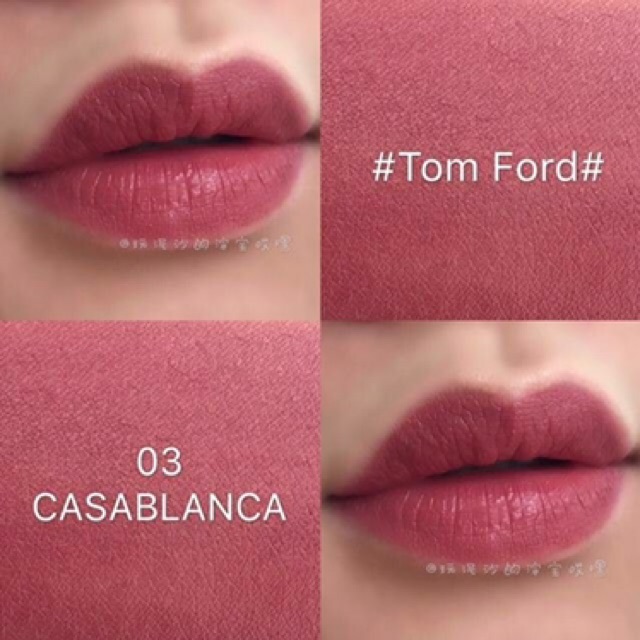 Son Tomford màu 03 Casablana Fullbox 1g (bill Sephora)