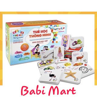 Bộ thẻ học thông minh cho bé theo tiêu chuẩn Glenn Doman