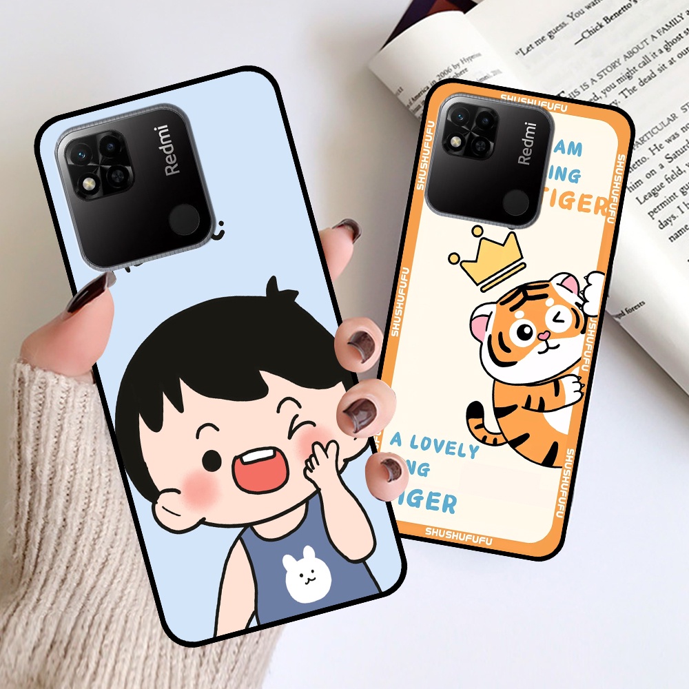 Ốp Xiaomi Redmi 10A in hình mickey, hổ, kingtiger siêu rẻ T19 - T24