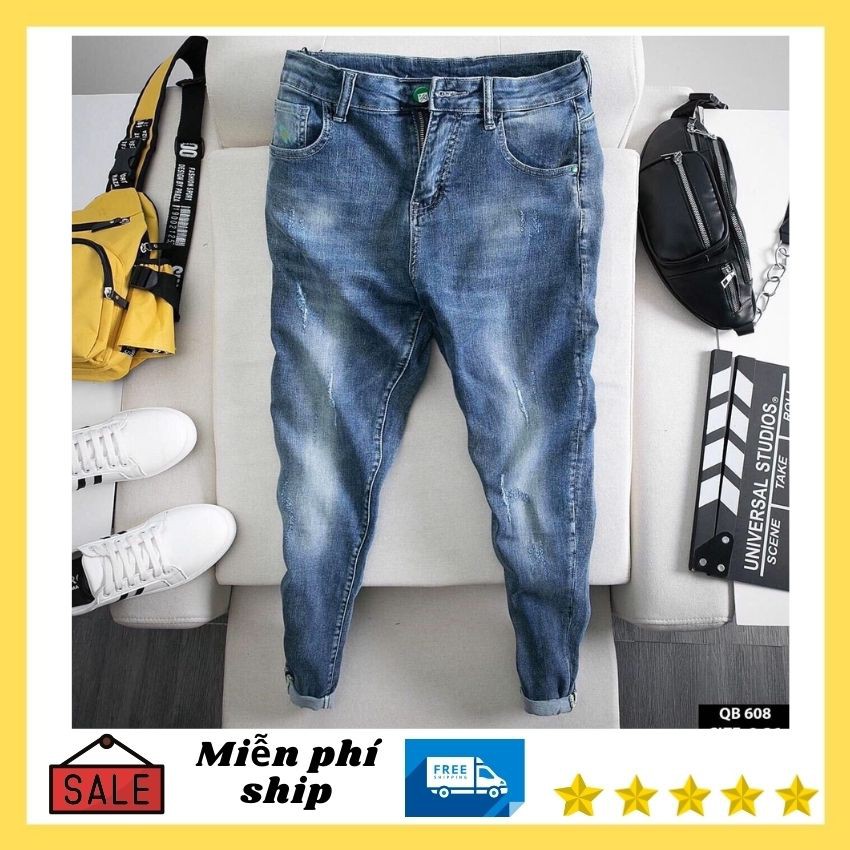 Quần jean dài nam chất vải bò,cá tính trẻ trung,NUCA 68 tcs | BigBuy360 - bigbuy360.vn