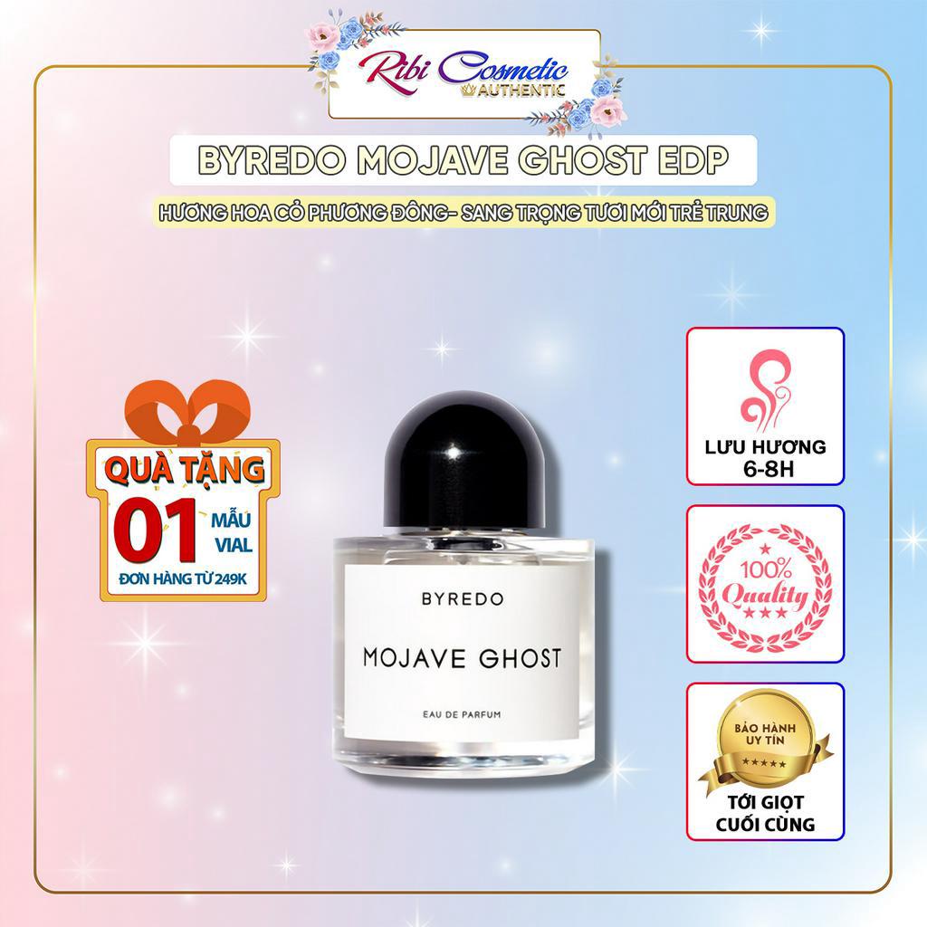 Nước Hoa Unisex Nam Nữ Byredo Mojave Ghost Thơm Mát 4 Mùa Ribicosmetics