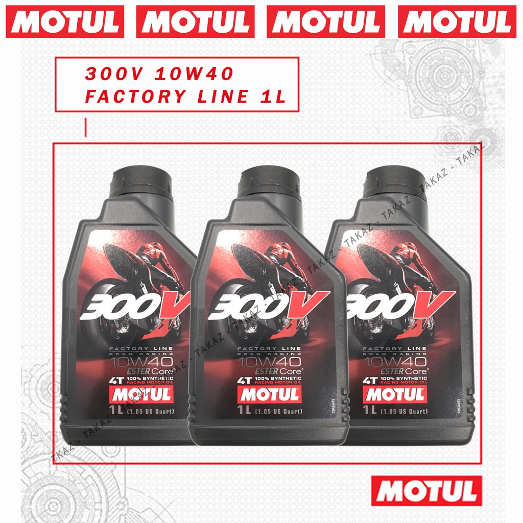 Nhớt Motul 300V 10W40 Ester Core 1L Price VN Loại 1 tem