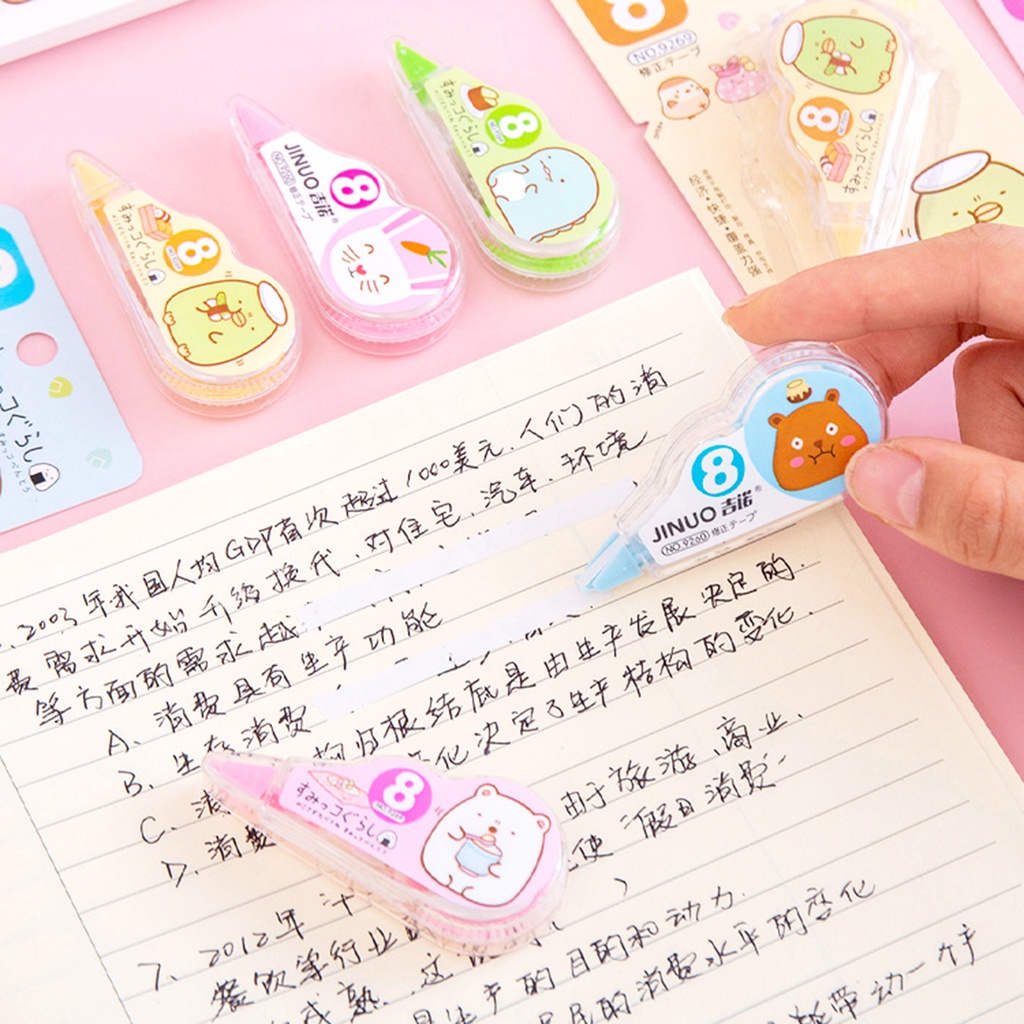 Bút Xóa Kéo 5Mm X 8 m Họa Tiết Hoạt Hình Dễ Thương